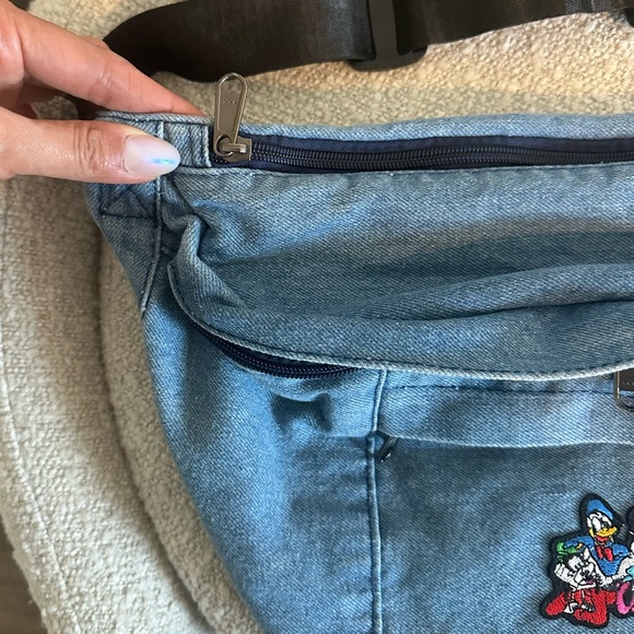 Denim Disney Oversized Fanny Bum Bag Chest Pack - Picture 4 of 10